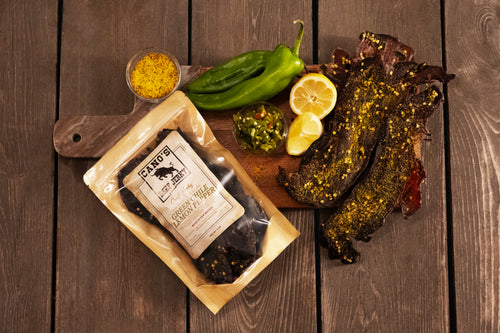 Green Chile Lemon Pepper Beef Jerky