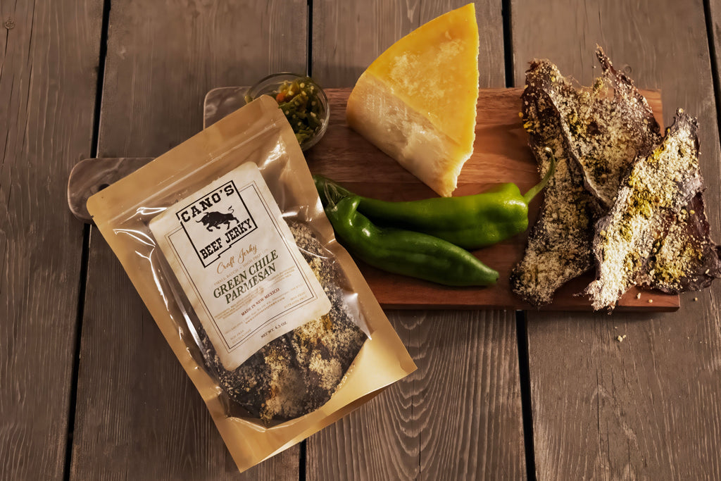 Hatch Green Chile Parmesan Beef Jerky