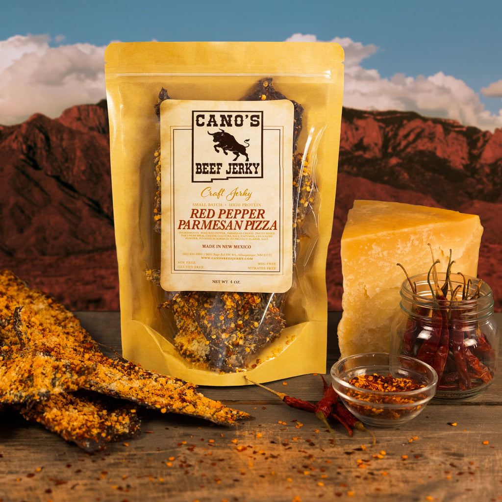 Red Pepper Parmesan Beef Jerky